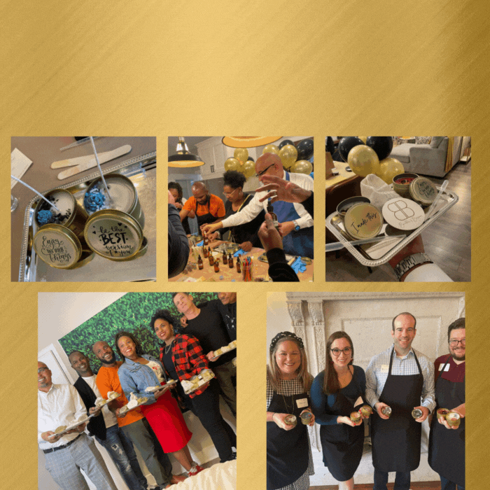 Sip & Scent Candle Making Experience