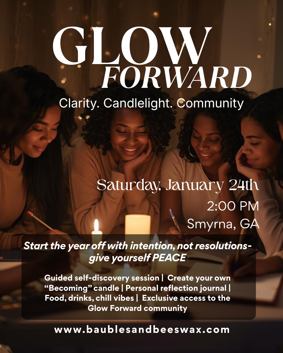 Glow Forward Ticket - January 24, 2026