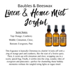 Linen and Room Refresher Spray